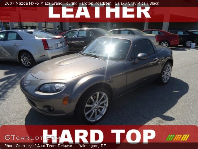 2007 Mazda MX-5 Miata Grand Touring Hardtop Roadster in Galaxy Gray Mica