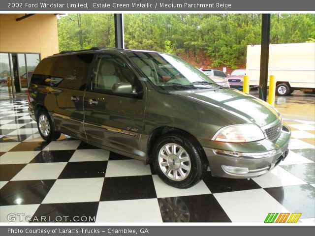 2002 Ford Windstar Limited in Estate Green Metallic