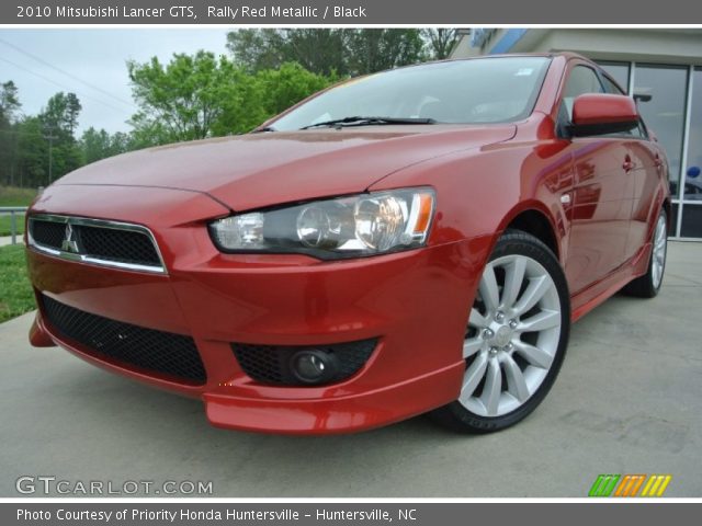 2010 Mitsubishi Lancer GTS in Rally Red Metallic