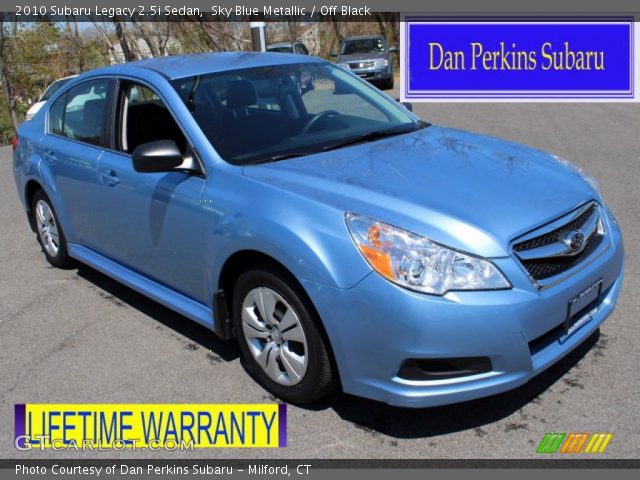 2010 Subaru Legacy 2.5i Sedan in Sky Blue Metallic