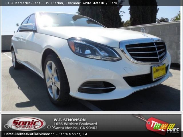 2014 Mercedes-Benz E 350 Sedan in Diamond White Metallic