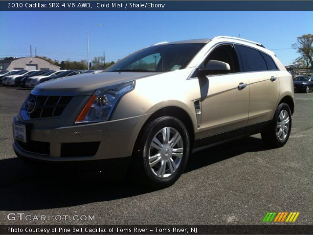 2010 Cadillac SRX 4 V6 AWD in Gold Mist