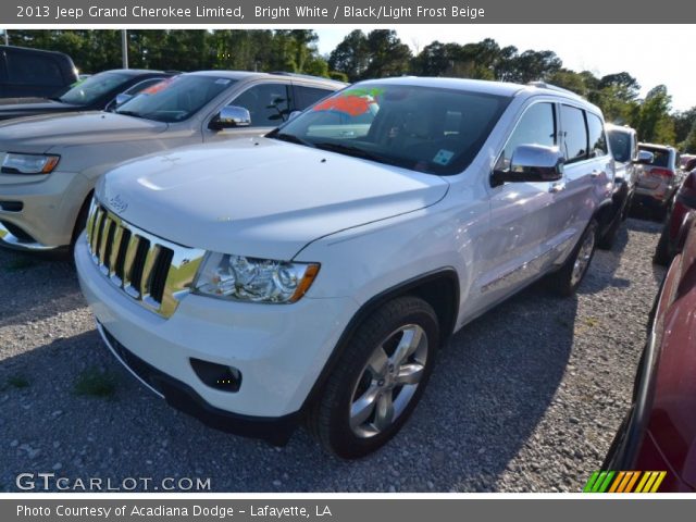 2013 Jeep Grand Cherokee Limited in Bright White
