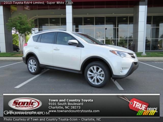 2013 Toyota RAV4 Limited in Super White