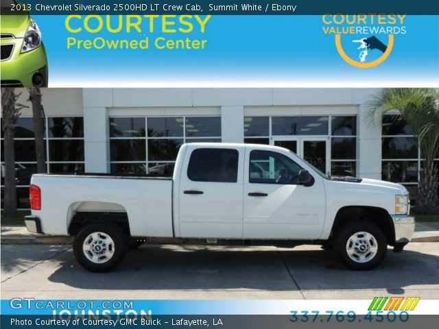 2013 Chevrolet Silverado 2500HD LT Crew Cab in Summit White