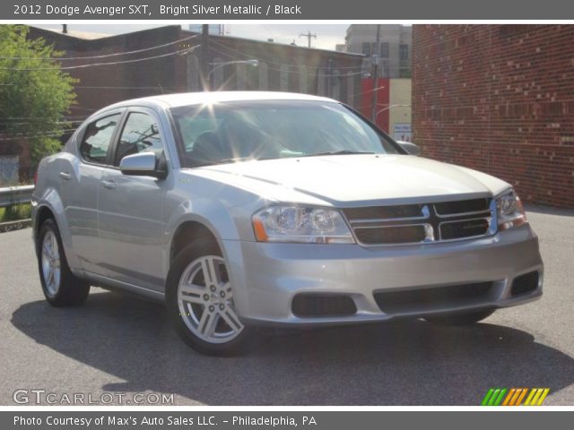 2012 Dodge Avenger SXT in Bright Silver Metallic