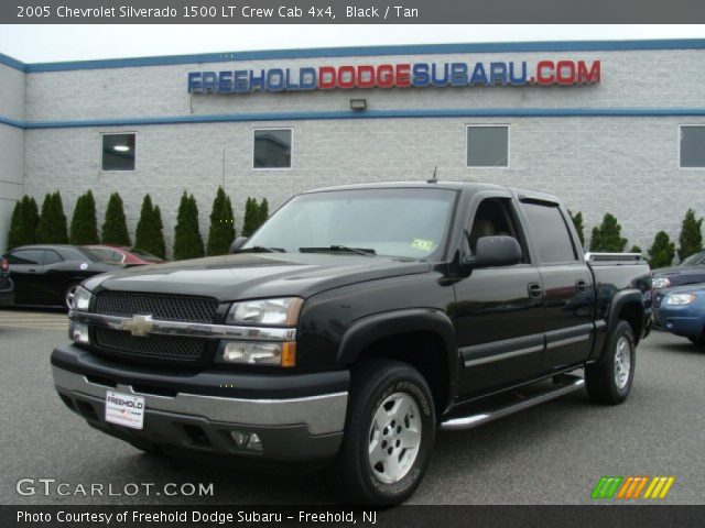 2005 Chevrolet Silverado 1500 LT Crew Cab 4x4 in Black