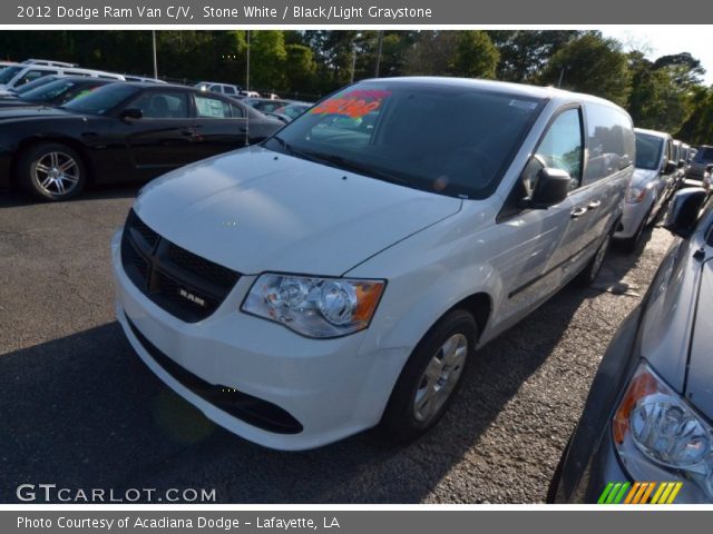 2012 Dodge Ram Van C/V in Stone White