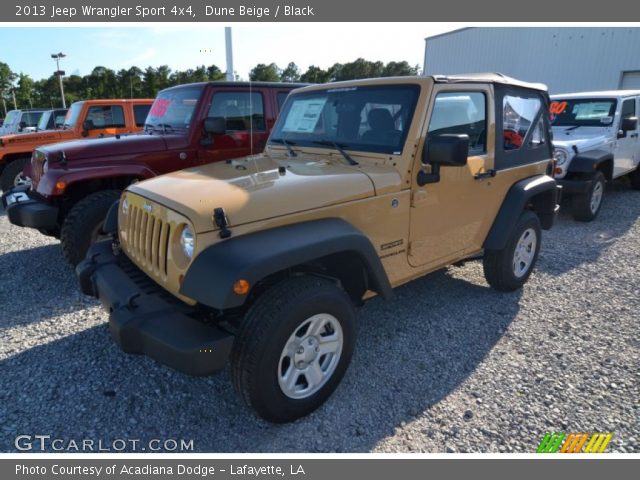 2013 Jeep Wrangler Sport 4x4 in Dune Beige