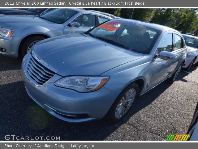 2013 Chrysler 200 Limited Sedan in Crystal Blue Pearl