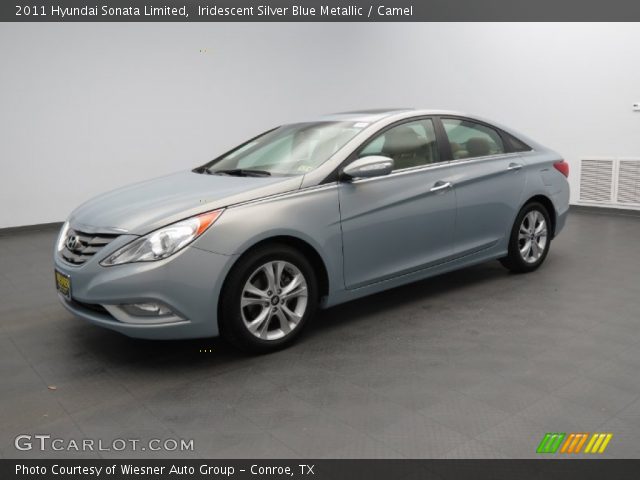 2011 Hyundai Sonata Limited in Iridescent Silver Blue Metallic