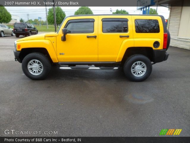 2007 Hummer H3 X in Yellow