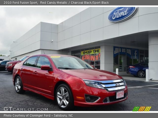 2010 Ford Fusion Sport in Red Candy Metallic