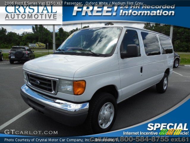 2006 Ford E Series Van E350 XLT Passenger in Oxford White