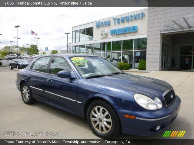 2005 Hyundai Sonata GLS V6 in Ardor Blue