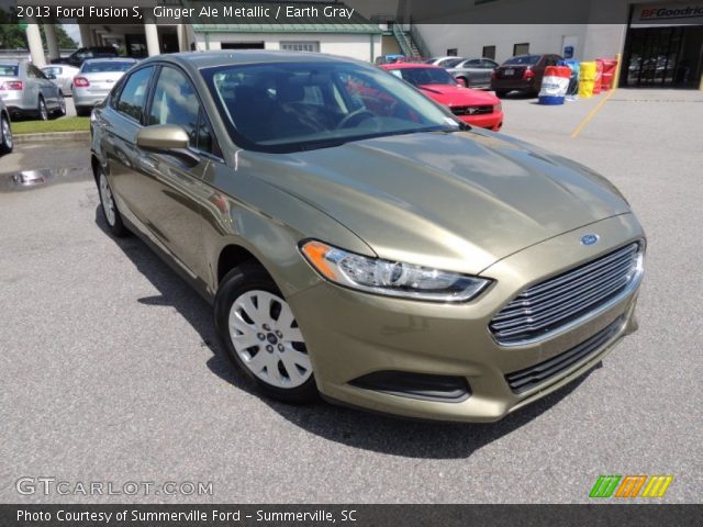 2013 Ford Fusion S in Ginger Ale Metallic