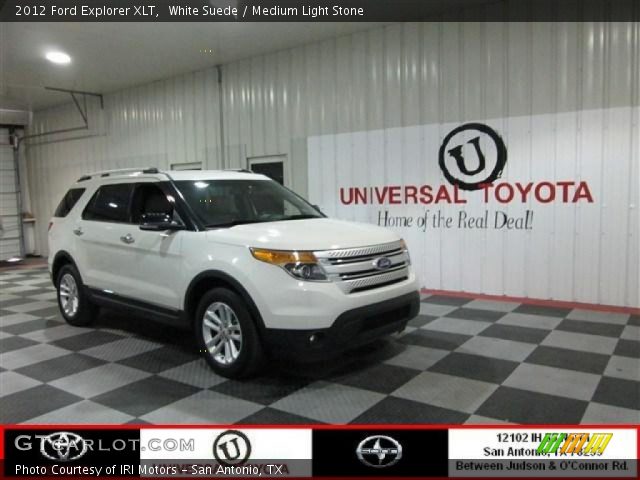 2012 Ford Explorer XLT in White Suede