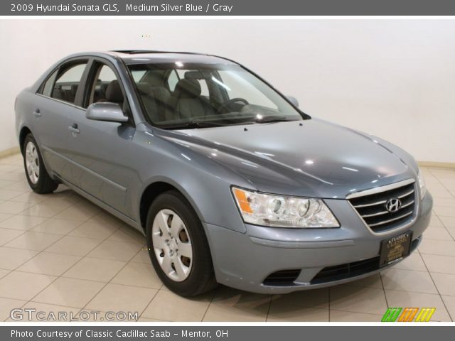 2009 Hyundai Sonata GLS in Medium Silver Blue