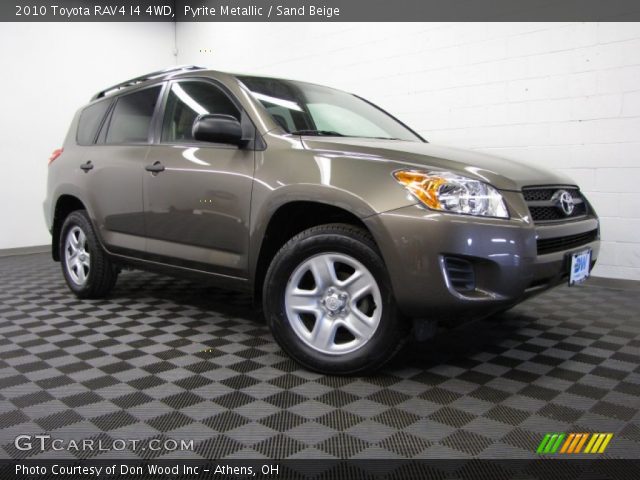 2010 Toyota RAV4 I4 4WD in Pyrite Metallic