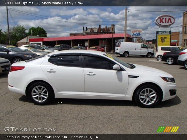 2011 Kia Optima LX in Snow White Pearl