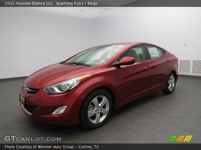 2013 Hyundai Elantra GLS in Sparkling Ruby