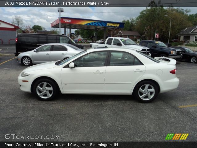 2003 Mazda MAZDA6 s Sedan in Performance White