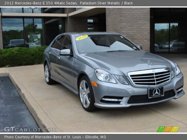 2012 Mercedes-Benz E 350 4Matic Sedan in Palladium Silver Metallic