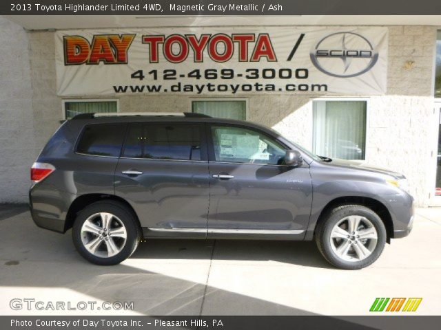2013 Toyota Highlander Limited 4WD in Magnetic Gray Metallic