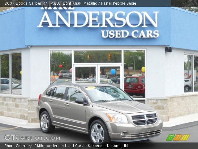 2007 Dodge Caliber R/T AWD in Light Khaki Metallic