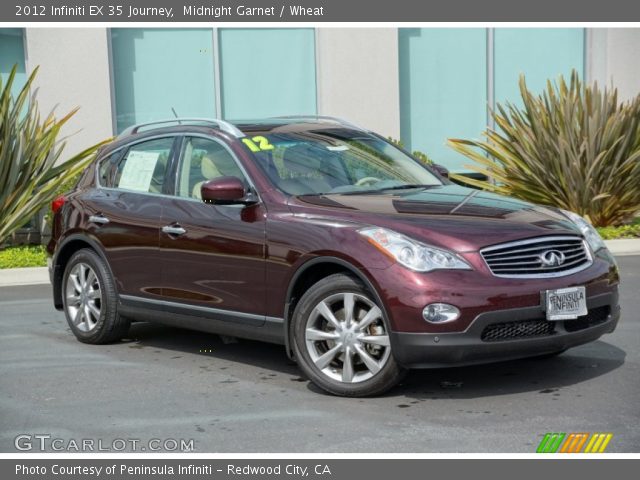 2012 Infiniti EX 35 Journey in Midnight Garnet