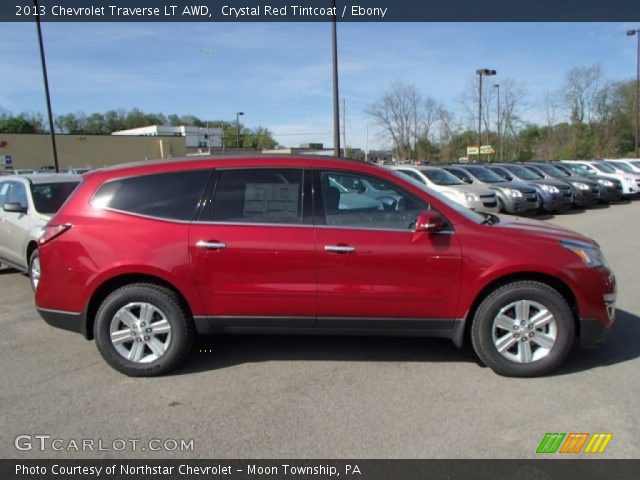 2013 Chevrolet Traverse LT AWD in Crystal Red Tintcoat