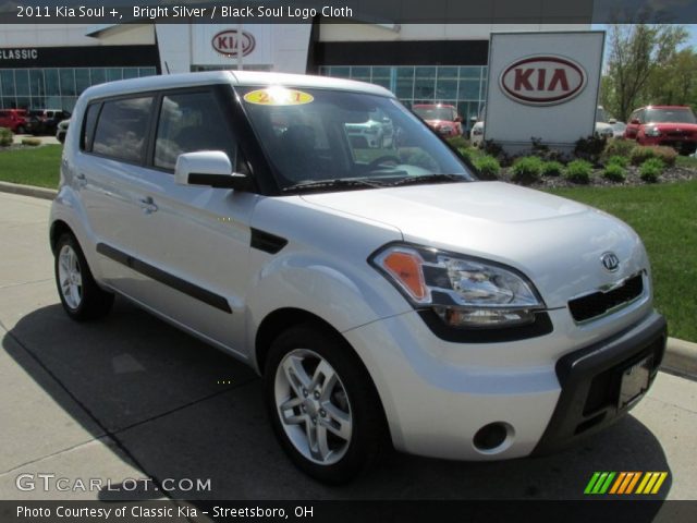 2011 Kia Soul + in Bright Silver