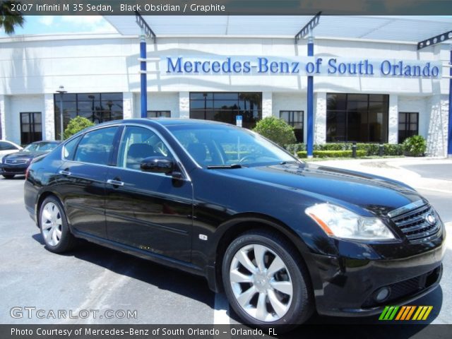 2007 Infiniti M 35 Sedan in Black Obsidian