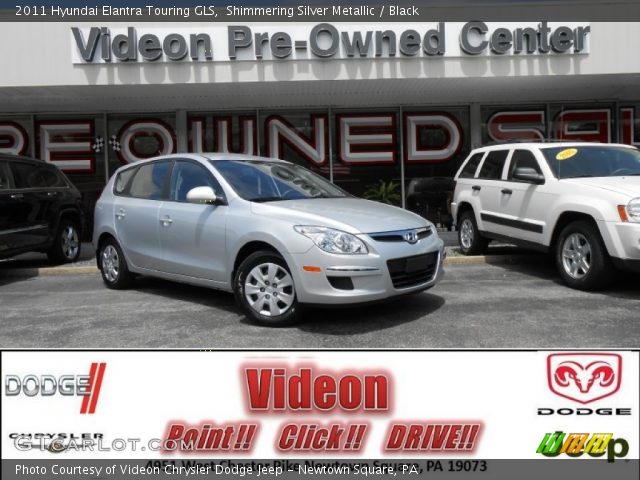 2011 Hyundai Elantra Touring GLS in Shimmering Silver Metallic
