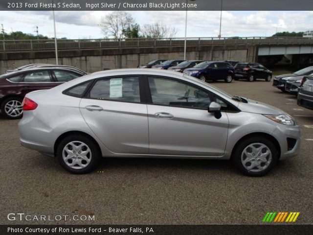 2013 Ford Fiesta S Sedan in Ingot Silver