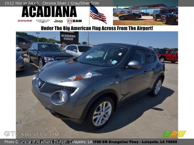 2012 Nissan Juke S in Chrome Silver