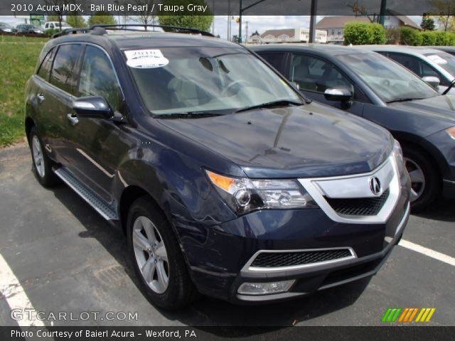 2010 Acura MDX  in Bali Blue Pearl