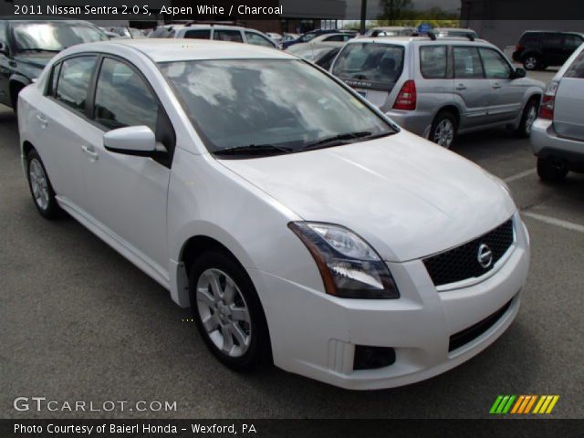 2011 Nissan Sentra 2.0 S in Aspen White