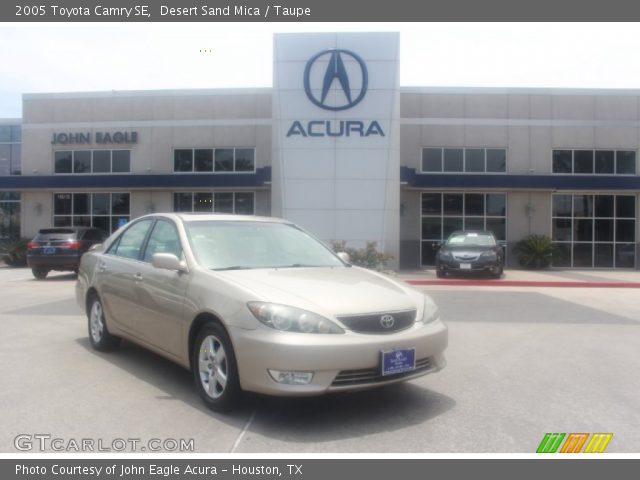 2005 Toyota Camry SE in Desert Sand Mica