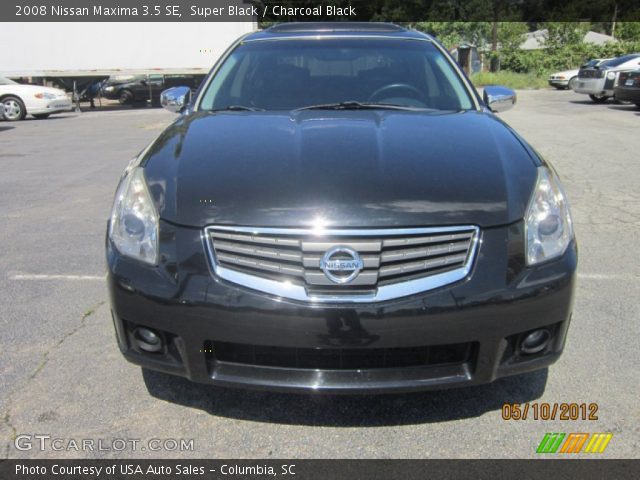 2008 Nissan Maxima 3.5 SE in Super Black