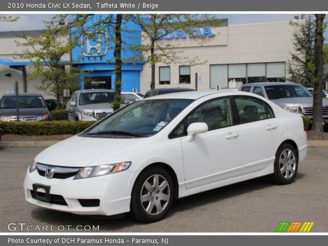 2010 Honda Civic LX Sedan in Taffeta White