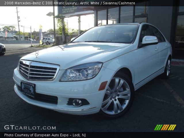 2008 Mercedes-Benz C 300 4Matic Luxury in Arctic White