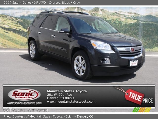 2007 Saturn Outlook XR AWD in Charcoal Black