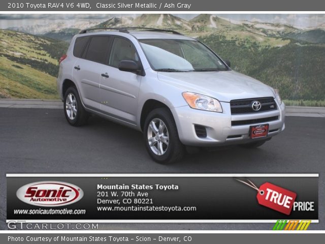 2010 Toyota RAV4 V6 4WD in Classic Silver Metallic