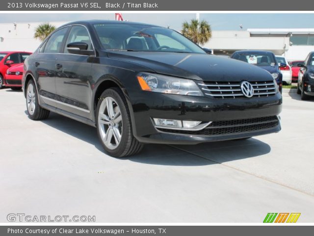 2013 Volkswagen Passat V6 SEL in Black