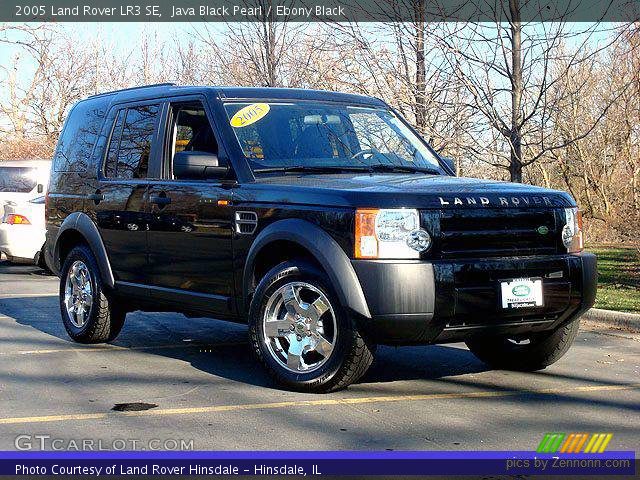 2005 Land Rover LR3 SE in Java Black Pearl