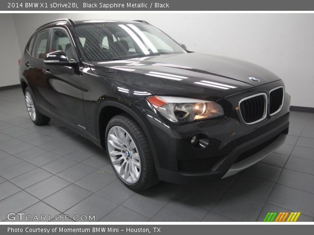 2014 BMW X1 sDrive28i in Black Sapphire Metallic