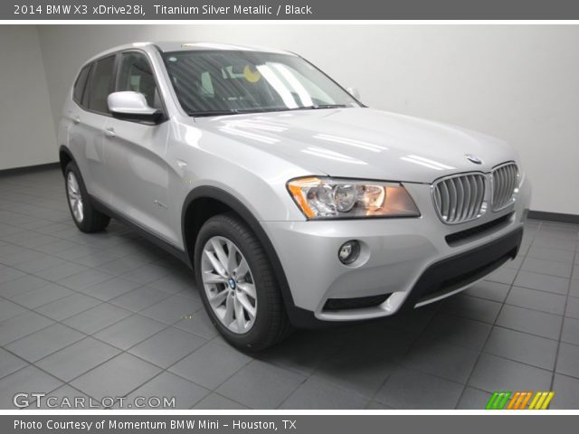 2014 BMW X3 xDrive28i in Titanium Silver Metallic