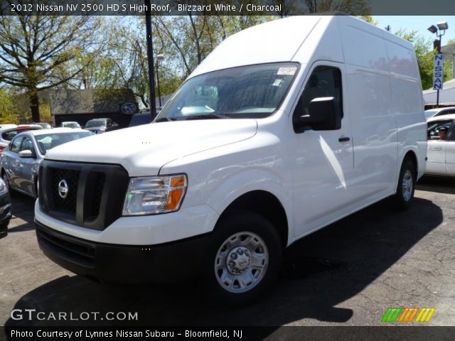 2012 Nissan NV 2500 HD S High Roof in Blizzard White