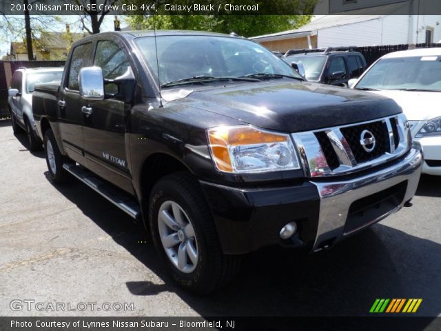 2010 Nissan Titan SE Crew Cab 4x4 in Galaxy Black